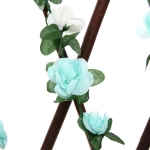 Забор декоративный «Цветочная изгородь» при ширине 2 м высота 0,95 м (h-1,2м в сложенном), Зеленый