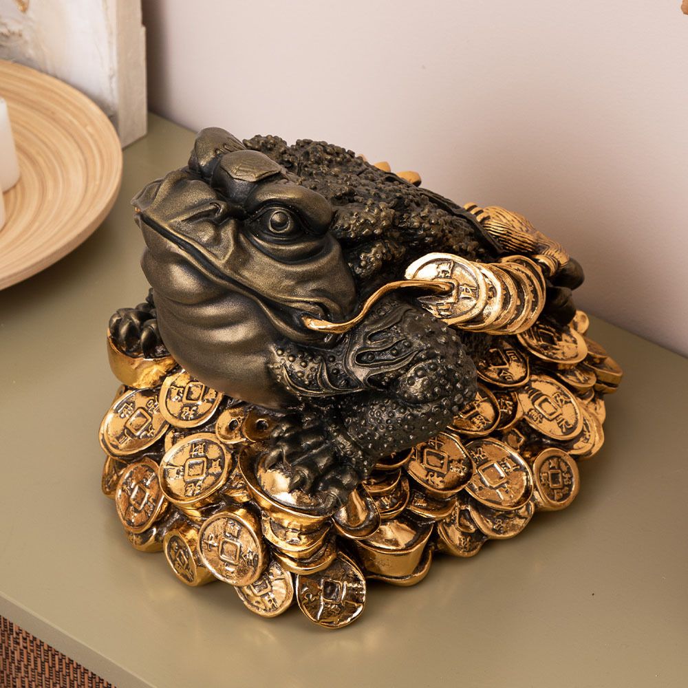 Статуэтка Символ Достатка и благополучия большой Бронза