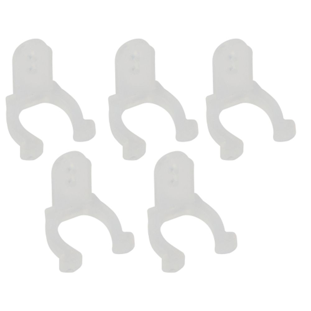 Набор креплений ЭРА LS-clip-24-bath для установки термостойкой светодиодной ленты на поверхность, 5 шт.