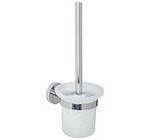 Ёршик туалетный настенный нерж. сталь/стекло NIZA 16857.B глянцевый