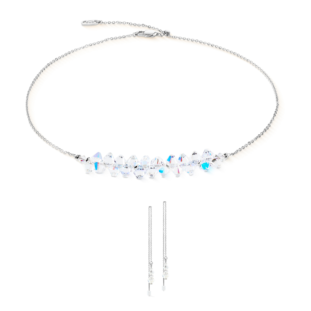 Серьги Coeur de Lion Crystal-Silver 4633/20-1817