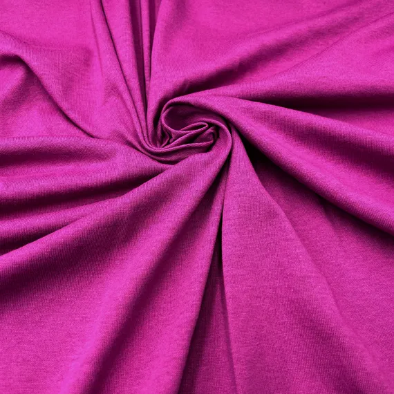 Хлопок кулирка фуксия 15*15 см