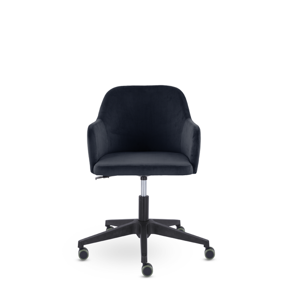 Кресло Кремона пластик Velutto 20 (черный)