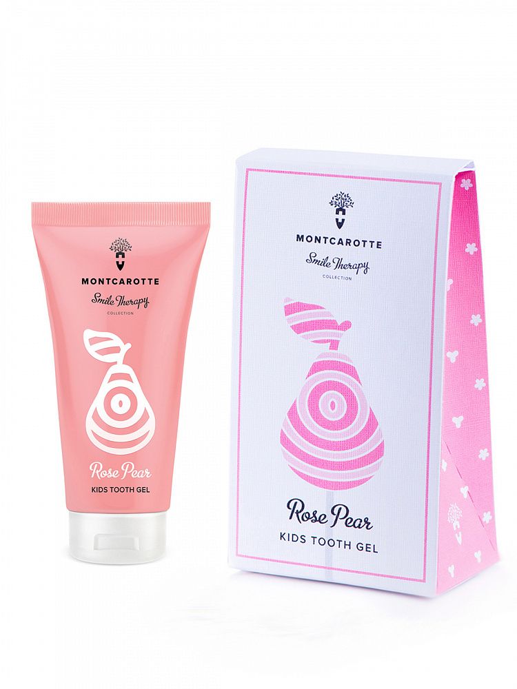 Montcarotte Kids Tooth Gel Rose Pear  детский зубной гель &quot;Розовая груша&quot;