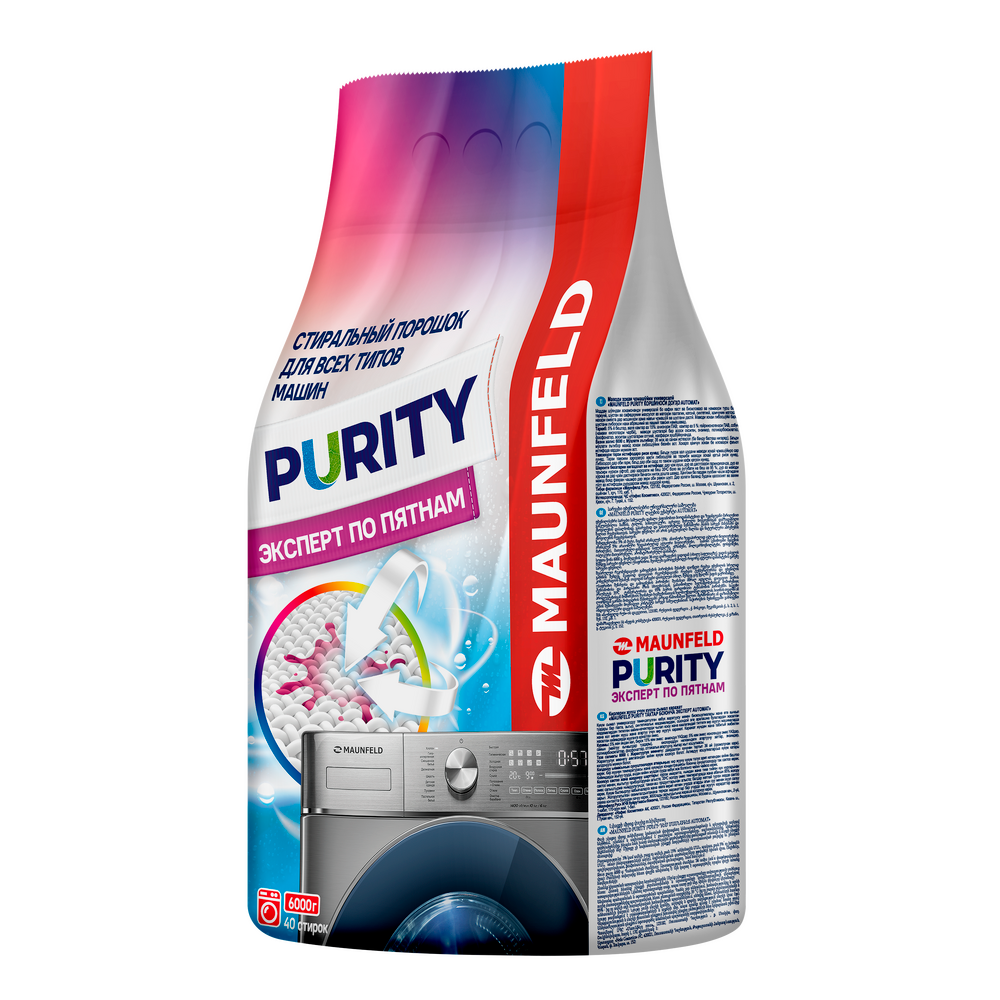 Стиральный порошок Maunfeld Purity Активный кислород Automat 6кг
