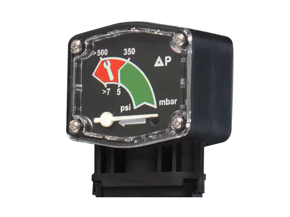 Индикатор загрязнения магистрального фильтра сжатого воздуха ET DP gauge