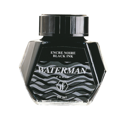 Флакон чернил - Waterman, черные 50 мл.