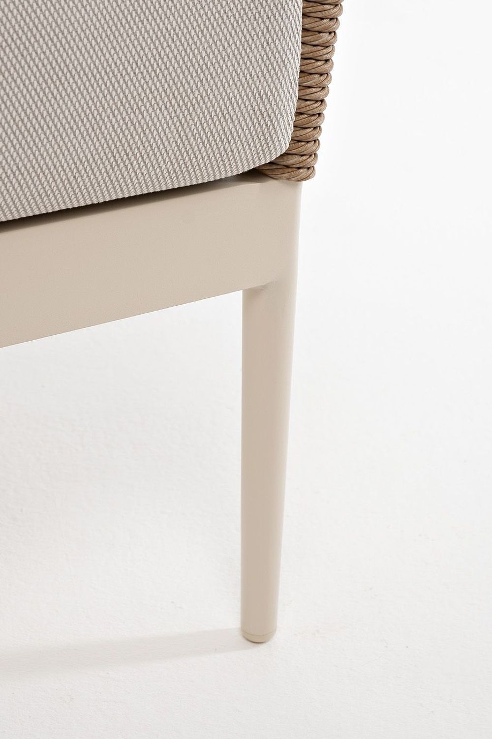 "Венеция" лаунж-зона из искусственного ротанга, цвет соломенный