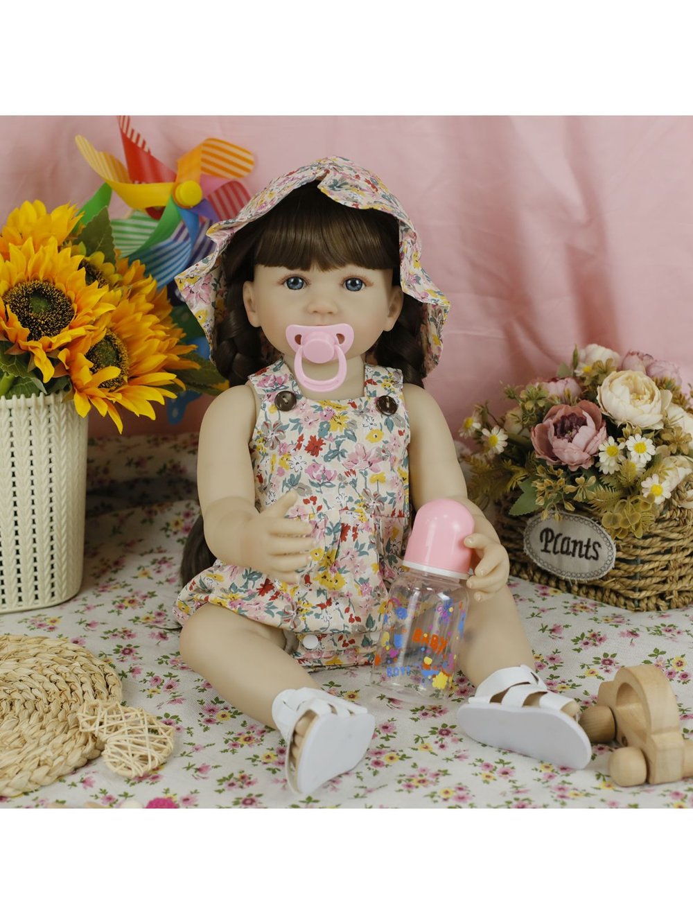 Кукла Реборн виниловая LifeReborn 55см (LR-032)