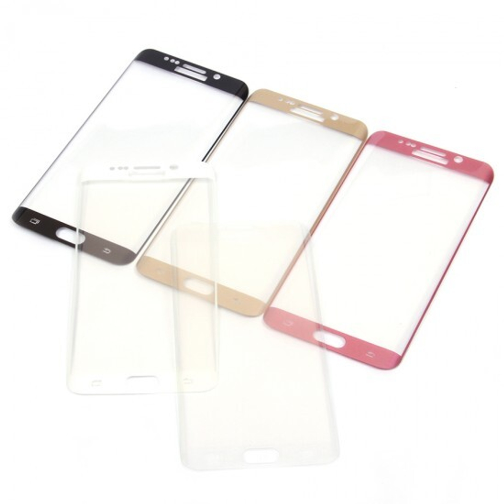 Защитное стекло для Samsung Galaxy S6 edge plus на полный экран, 008742