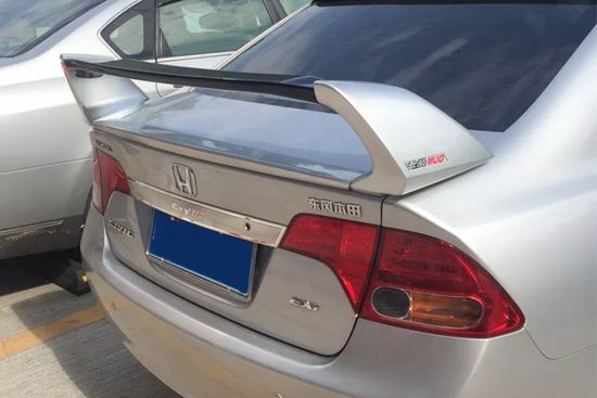 Спойлер V.2 для Honda Civic MK8 2006-2011 Sedan