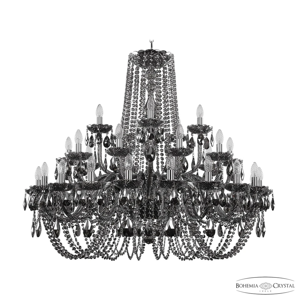 Подвесная люстра Bohemia Ivele 1402/20+10+5/400 Ni M781