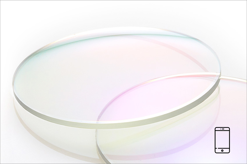 Линзы с антикомпьютерным покрытием  1,56