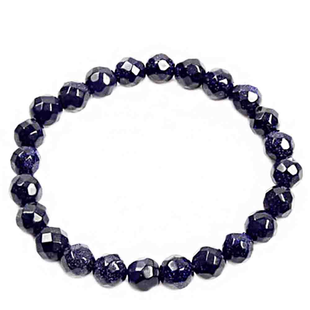 Браслет "Раут 8" авантюрин синий