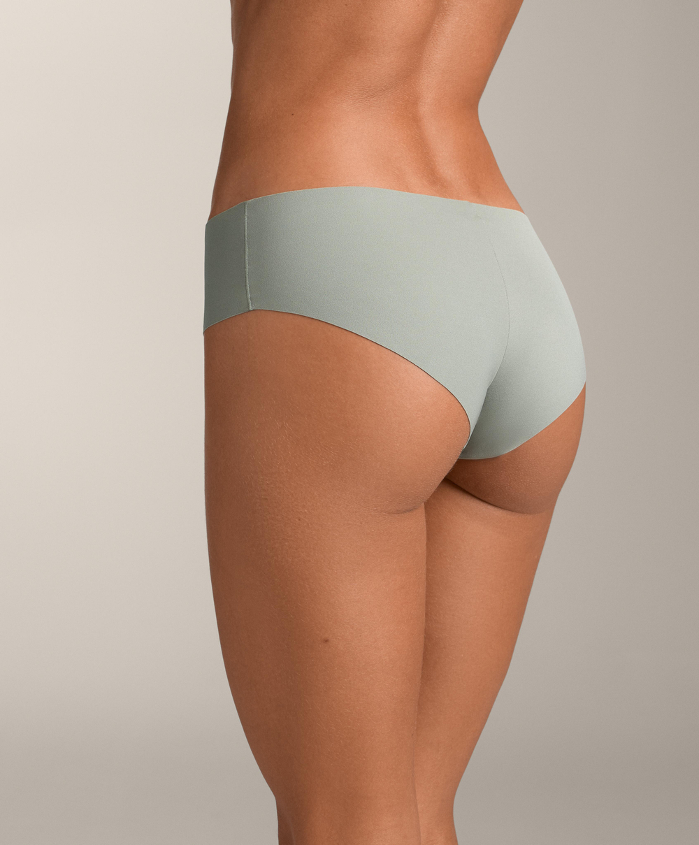 OYSHO Набор из пяти трусиков-хипстеров из полиамидной смеси, хаки-серый