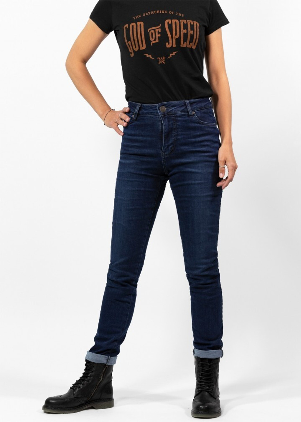 Джинсы Betty High Dark Blue Used John Doe