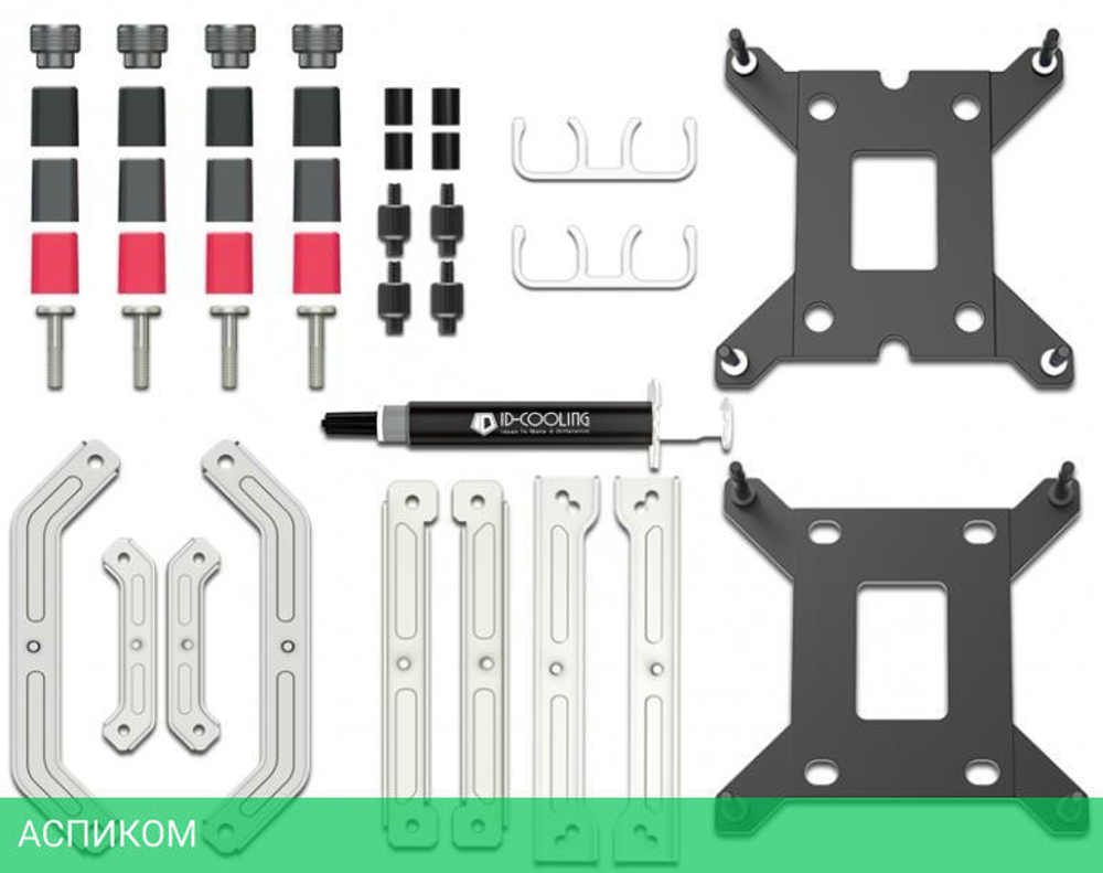 Система жидкостного охлаждения для процессора ID-Cooling SL360 White