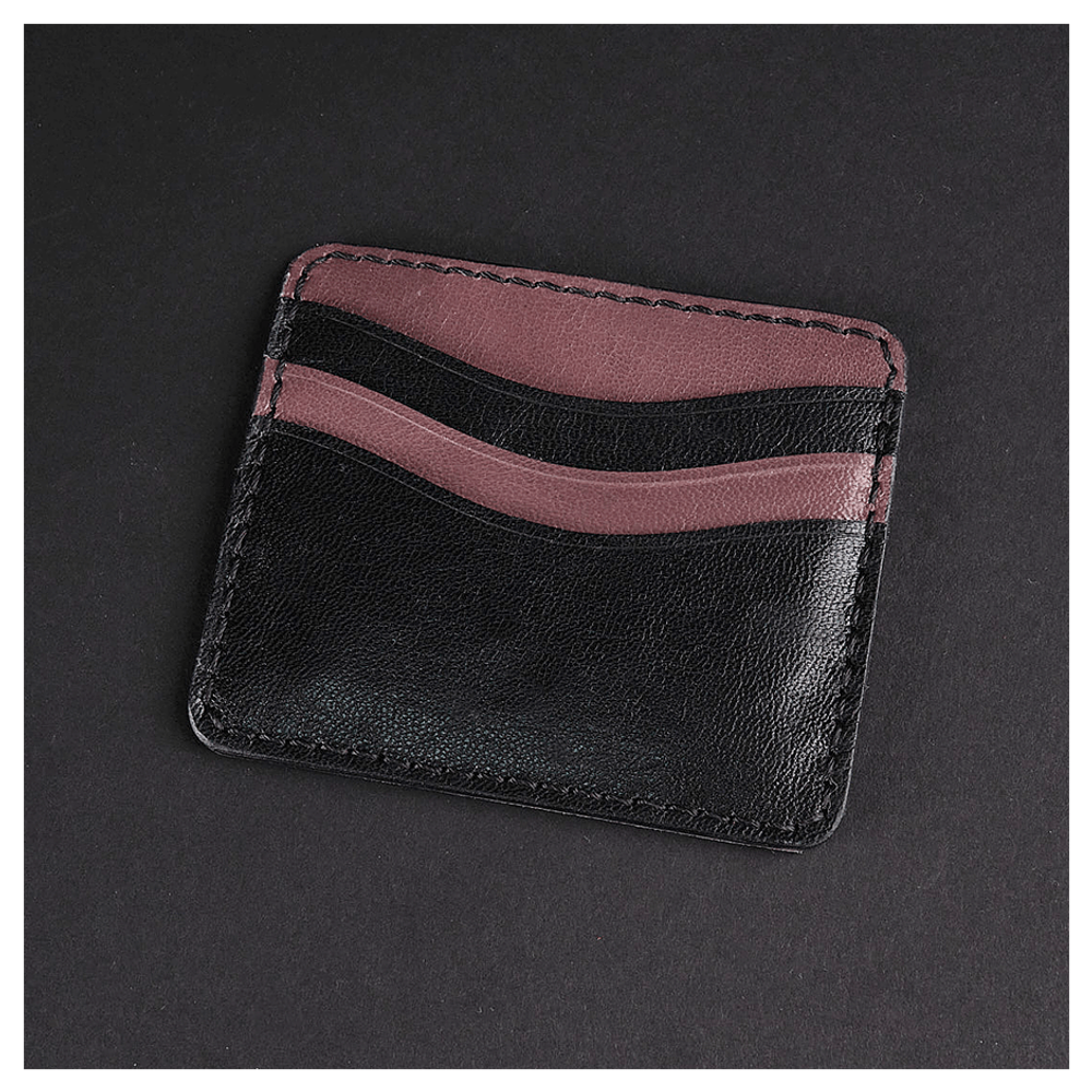 Кожаный картхолдер «Волк»