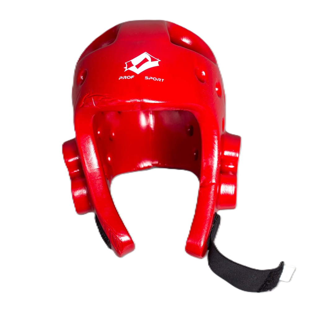 Шлем для тхэквондо ProfSport (усиленная защита) красный
