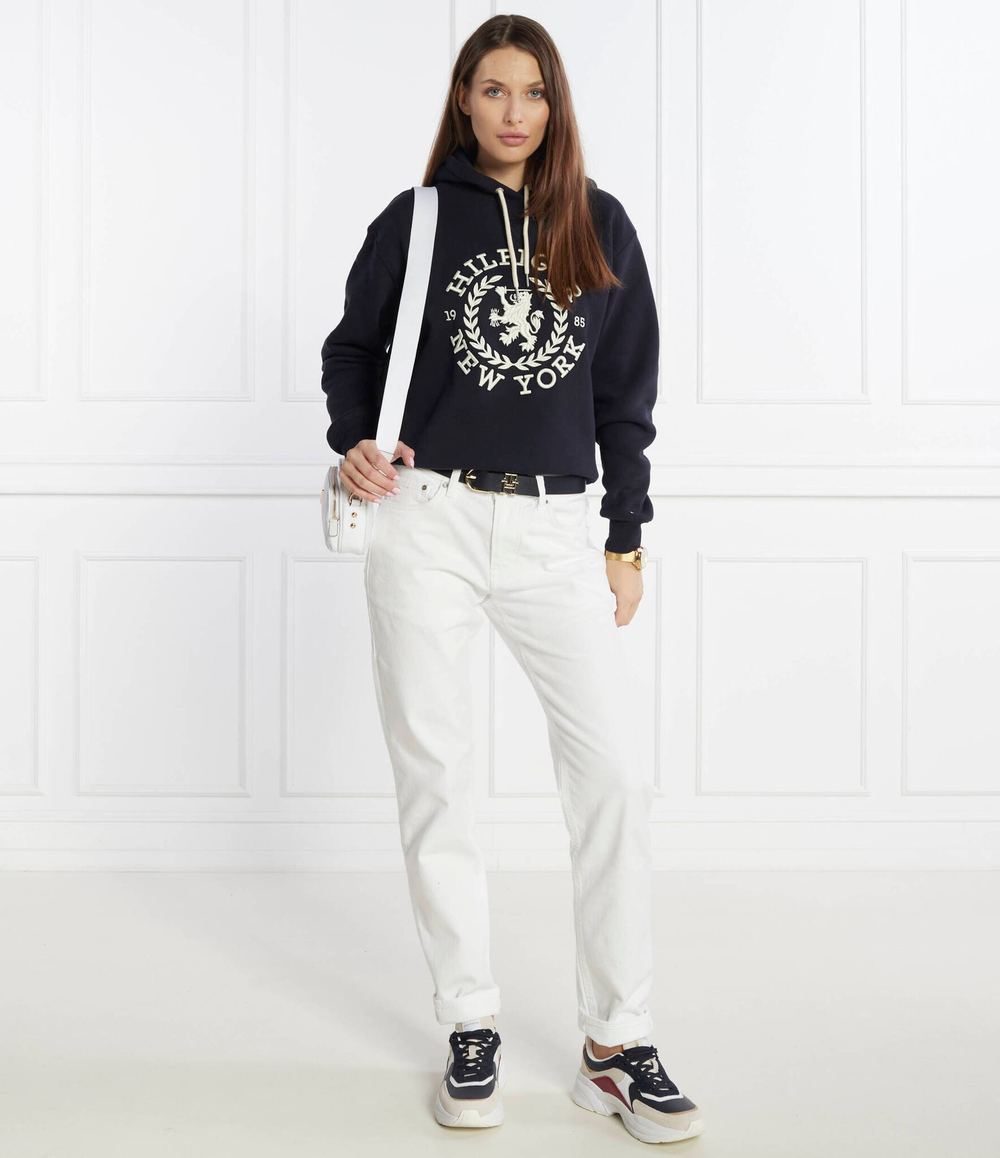 Худи CREST HOODIE Tommy Hilfiger - темно-синий(WW0WW40577)