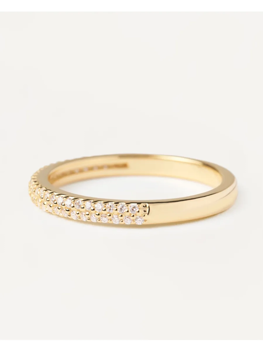 Кольцо женское PDPaola Tiara серебро 925 пробы покрытое золотом 750 пробы AN01-665