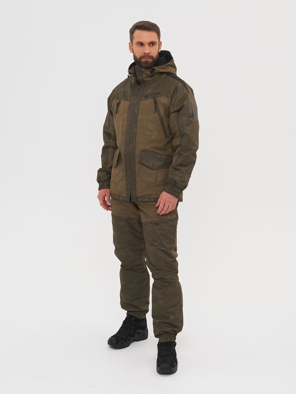 Костюм демисезонный Горка-Люкс ткань Breathable цвет Хаки