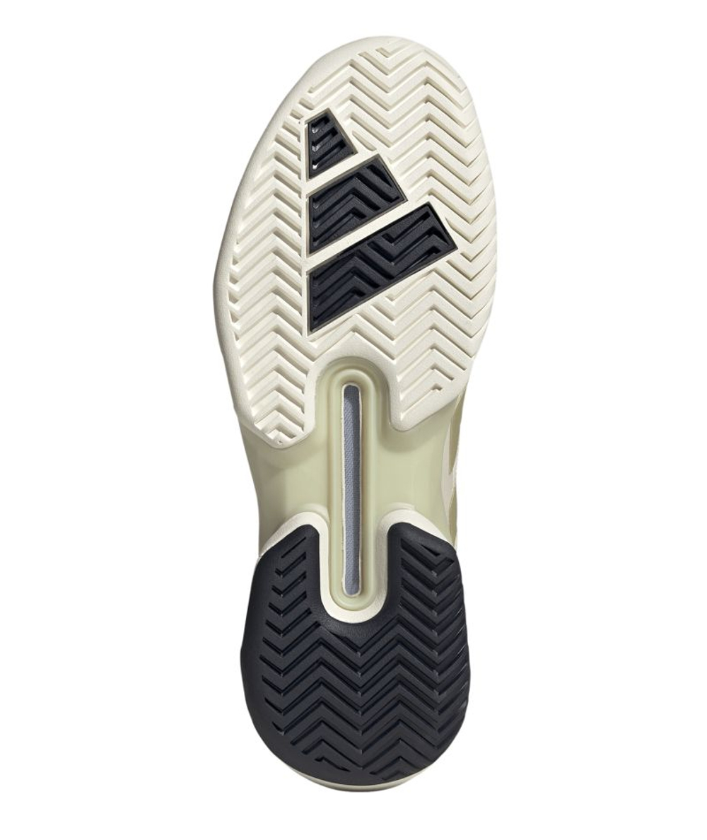 Теннисные кроссовки Adidas Adizero Ubersonic 5 M - chalk white/ice gold metal/legend ink