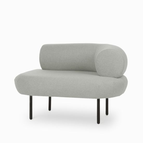 Кресло Adelaide L серая ткань 