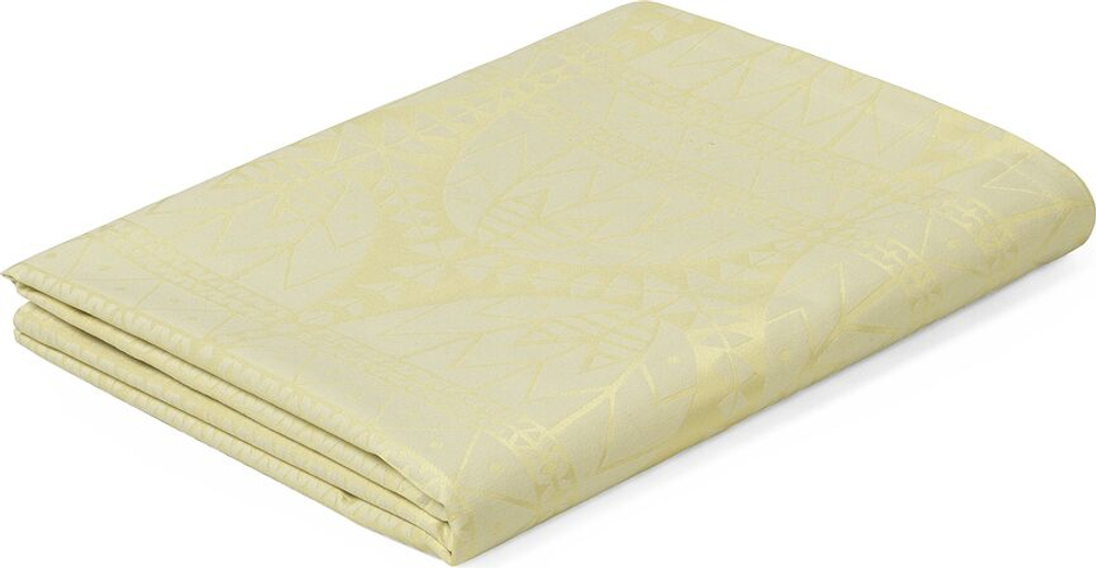 Скатерть Rosendahl Easter Damask, прямоугольная, хлопок, 220 150 см, жёлтая