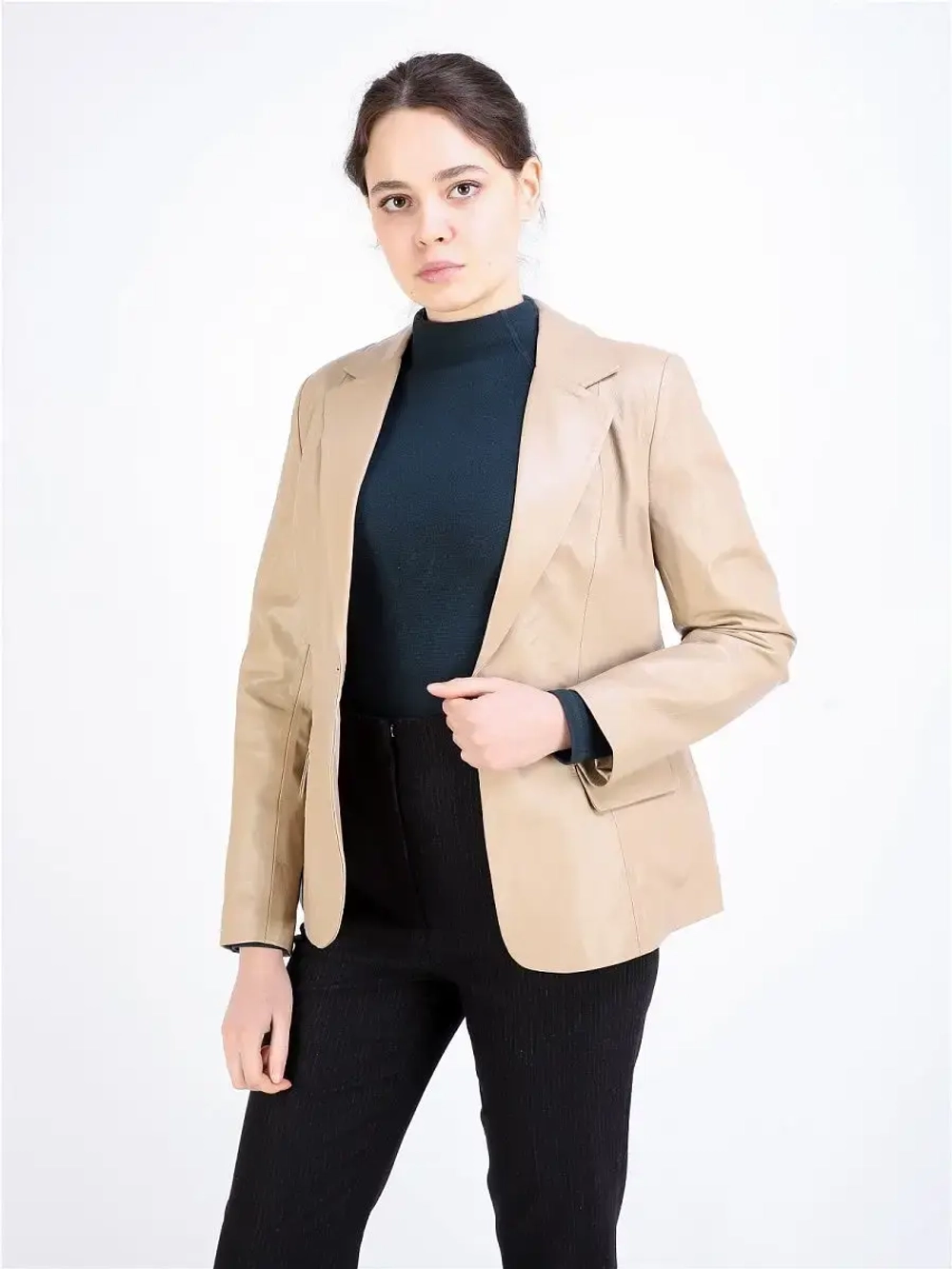 Куртка женская кожаная, блейзер женский