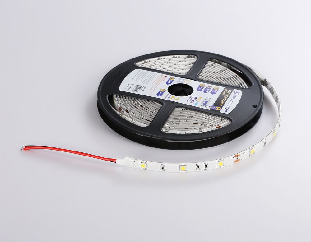 Ambrella Светодиодная лента Ambrella Light GS1902 5050 30Led /7.2W m/ 12V IP65 4500K 5m LED Strip 12V GS1902