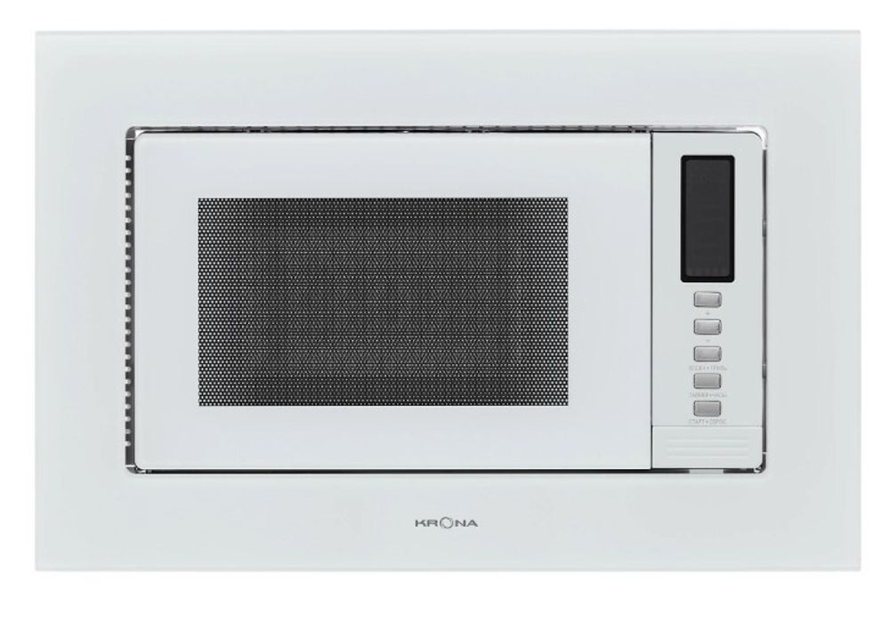 Встраиваемая микроволновая печь Krona RAUM 60 WH DOTS