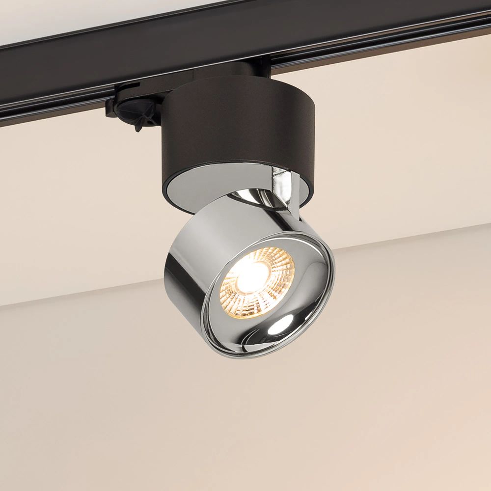 Светильник SP-PLURIO-TRACK-4TR-R77-9W Warm3000 (BK-CHR, 36 deg, 230V) (Arlight, IP20 Металл, 3 года) 038125
