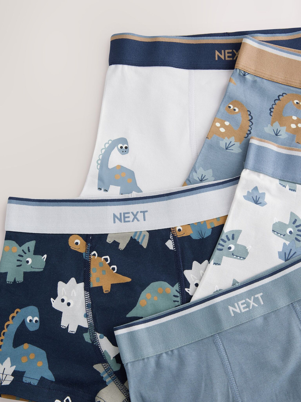 Трусы для мальчика Next E98-868, 5 шт., Голубой, Белый