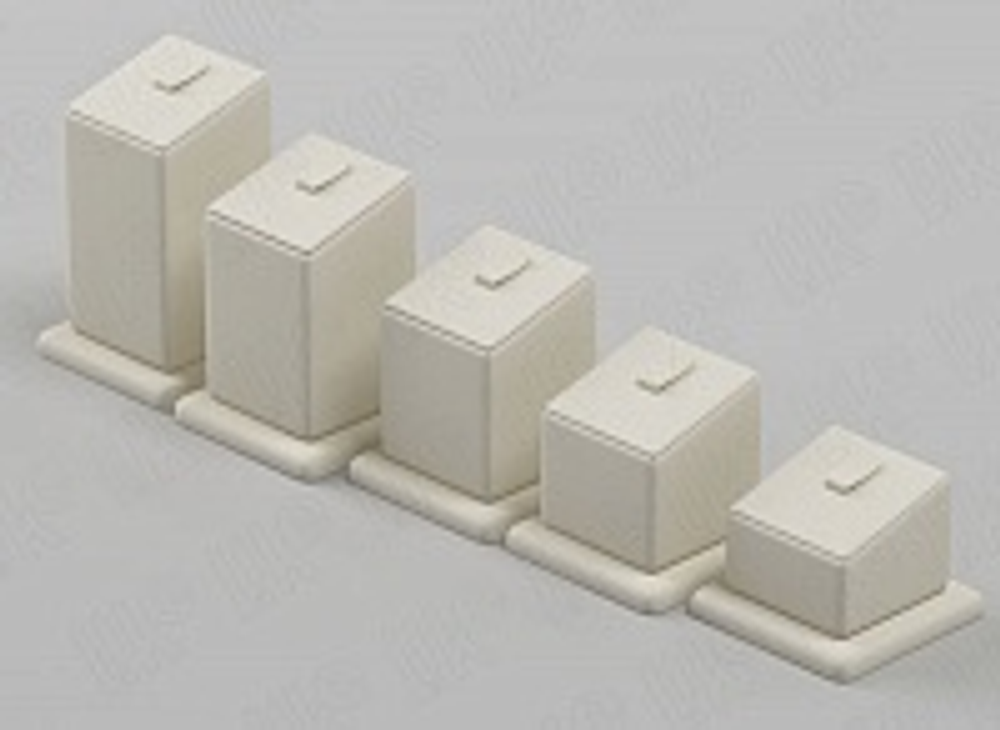 Набор подставок для 5 колец/кубик/язычок/основание/Н-40,50,60,70,80 мм.