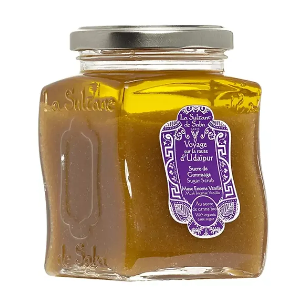La Sultane de Saba Sucre DeGommage Sugar Scrub Musc Encens Vanille 300 ml