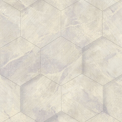 7173-13 Обои Euro Decor HEXAGON 1,06х10,05 / винил горячего тиснения на флизелине / раппорт 64см