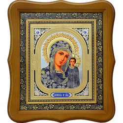 Казанская Божья матерь. Печатная икона