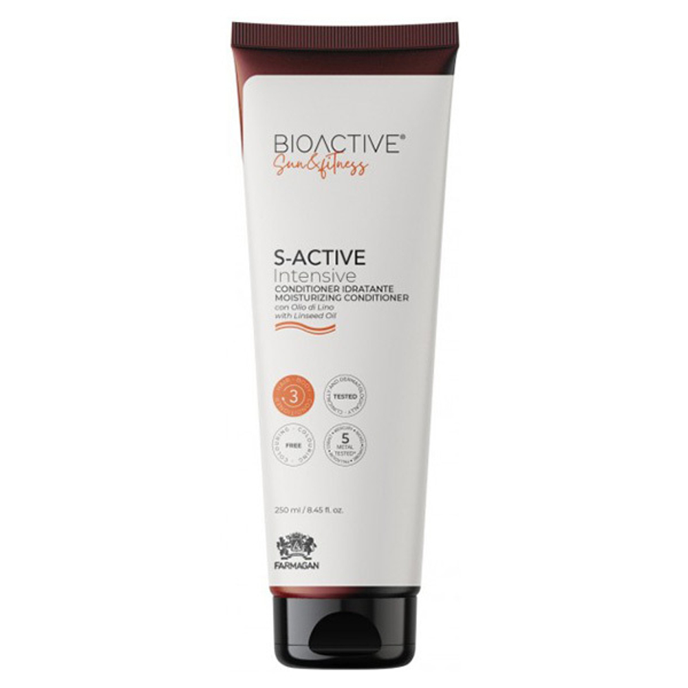 Кондиционер для защиты волос от солнечного воздействия Farmagan Bioactive Sun S-Active Conditioner Moisturizing 250мл