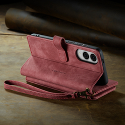 Многофункциональный чехол-кошелек CaseMe 3 in 1 Matte Wallet для Samsung Galaxy S25 Edge