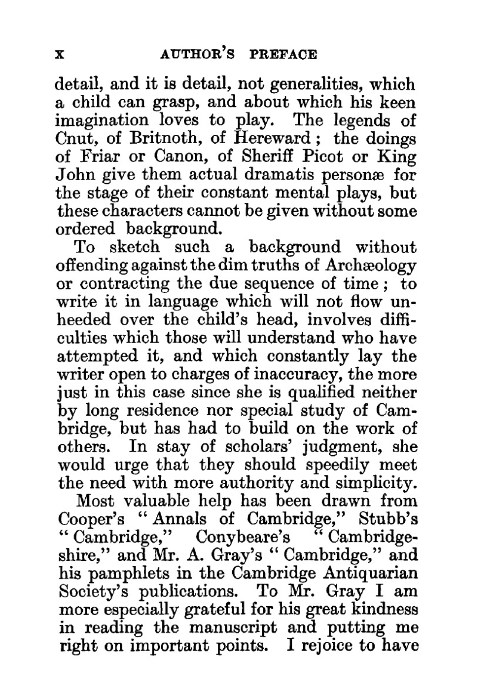 Life in Old Cambridge. Illustrations of English History | M. E. Monckton Jones