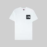  Футболка мужская The North Face Fine TNF White/TNF Black артикул:T0CEQ5LA9 - купить в магазине Дайс