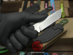 Нож Cold Steel Mini-TAC Tanto Black - черная рукоять, ножны, цепочка