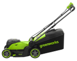 Газонокосилка аккумуляторная GREENWORKS 2520907 2x24V, 41 см, бесщеточная, без АКБ и ЗУ