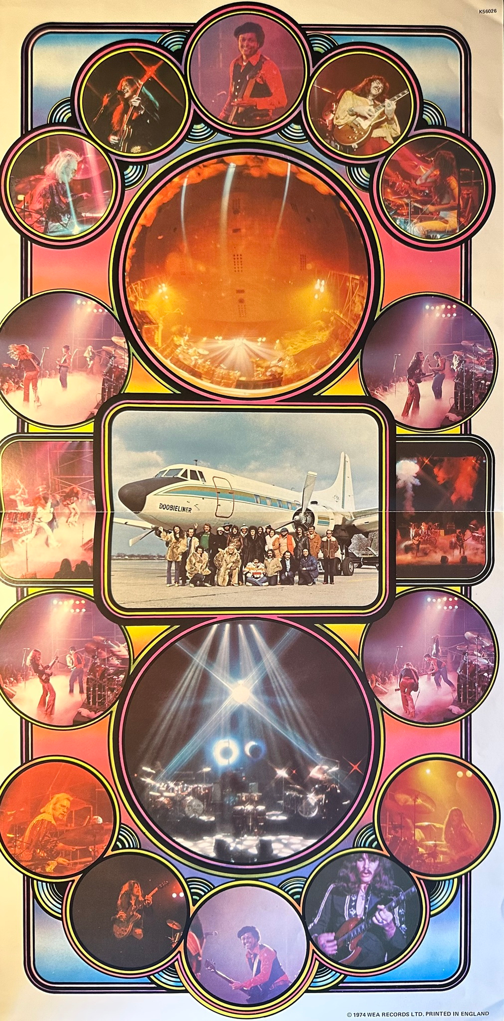 The Doobie Brothers - What Were Once Vices Are Now Habits (Англия 1974г.)