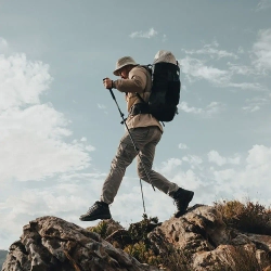 ПАЛКА ТРЕККИНГОВАЯ NATUREHIKE ST03 7075 AL NH17D017-D