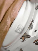 Ползунки Mjölk Самолёты на широком поясе