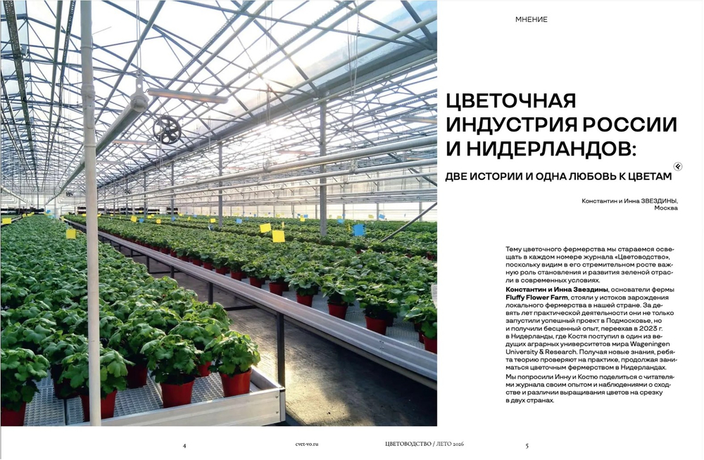 Цветоводство ЛЕТО 2026