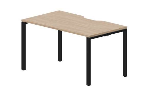 стол Strike 1380х780х750мм (с эргономичным вырезом)
