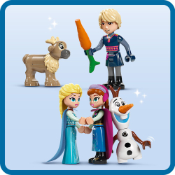 LEGO Disney Королевство Льда - Ледяной дворец Эльзы 43244